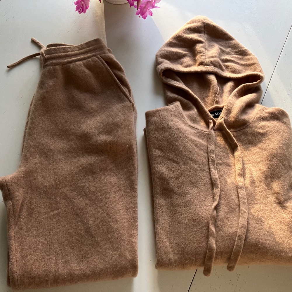 Naadam Signature Cashmere Hoodie and Jogger